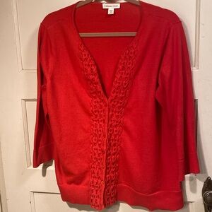 Coldwater Creek red sweater. Size 1X